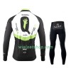 Kind Fietskleding (Wielershirt Lange Mouw + Fietsbroek Lang) 2017 Dimension Data N001